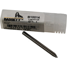 NEW Bassett B10014 MCH-2R Chamfer Mill 1/8 2FL 90 Deg Carbide