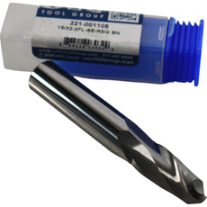 NEW GW Tool Group 221-001105 15/32 2FL SE REG BN Ball End Mill