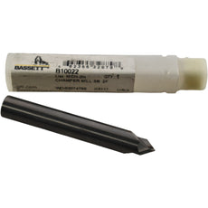 NEW Bassett B10022 MCH-2R Chamfer Mill 3/8 2FL 90 Deg Carbide