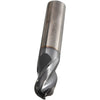 NEW Bassett B05221 HPEM-3-TC 3/8 3FL TiCN Carbide Corner Radius End Mill
