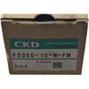 CKD F3000-10-W-FM Air Filter 3/8 Port Auto-Drain NO BOWL