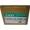 NEW CKD F3000-W-BOWL-M Filter Bowl Assembly Metal Manual Drain