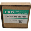 NEW CKD F3000-W-BOWL-FM Filter Bowl Assembly Metal Bowl Automatic Drain