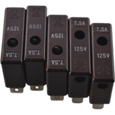 NEW Lot of 5 Daito PL475L Fuse 7.5A 125V Alarm Fuse Fanuc A60L-001-0101