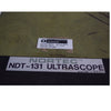 Nortec Ultrascope NDT-131 Ultrasonic Flaw Detector Thickness Gage - FOR PARTS