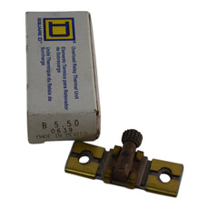 NEW Square D B5.50 Thermal Unit Overload Relay Melting Alloy Heater Class 20