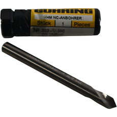 NEW Guhring 723-6.350 9007230063500 1/4 NC Spotting Drill Solid Carbide