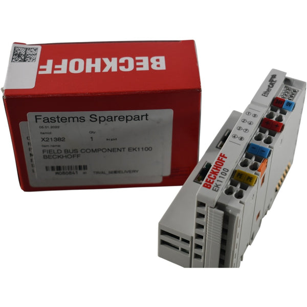 NEW Beckhoff EK1100 EtherCAT Coupler RJ45 100Mbit Bus Terminal Module ...