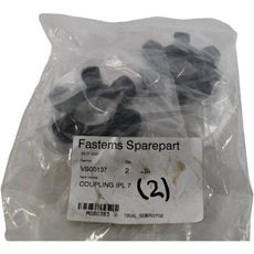 Lot of 2 NEW Fastems VS00137 COUPLING IPL 7 Flexible Rubber Spider Insert