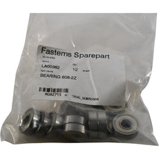 Pack of 12 NEW Fastems LA00362 Bearing 608-2Z Double Shielded 8x22x7mm