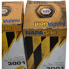 NEW Lot of 4 Napa Gold 3001 Fuel Filter Wix 33001 Cross 5/16 Inch In Line