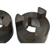Lot of 2 NEW TB Woods L100114 L-Jaw Coupling Hub 1-1/4 Inch Bore Sintered Iron