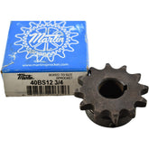 NEW Martin 40BS12 3/4 Roller Chain Sprocket 1/2 Pitch 12 Teeth 0.75 Inch Bore