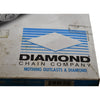 NEW Diamond X-1466-010 Roller Chain 40 RIV 10ft 240 Links ANSI Standard
