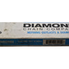 NEW Diamond X-1466-010 Roller Chain 40 RIV 10ft 240 Links ANSI Standard