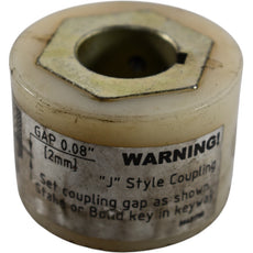 NEW Martin KTR 06481780 J Style BoWex Size 28 Curved-Tooth Gear Coupling Hub