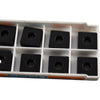Pack of 10 NEW Seco SNMA120408 TP100 Carbide Turning Inserts