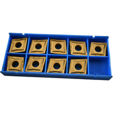 Pack of 9 NEW Valenite CNMP-643-1W SV315 Carbide Turning Inserts 80 Diamond