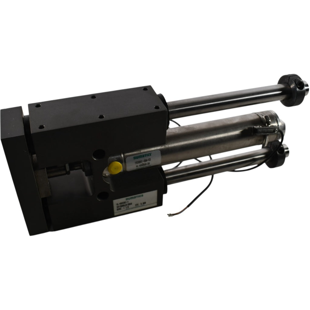 Numatics Slides NEW Numatics SH15006LB13BS4 Guided Linear Slide 1-1/2 Bore 6'' Stroke ...