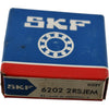 NEW SKF 6202 2RSJEM Deep Groove Ball Bearing 15mm x 35mm x 11mm Double Sealed C3