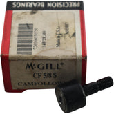 NEW McGill CF 5/8 S CAMROL Sealed Cam Follower Bearing 0.625 Roller 1/4 Stud