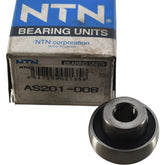 NEW NTN AS201-008 1/2 Inch Bore Ball Bearing Insert Set Screw Standard Duty