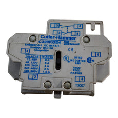 Eaton Cutler-Hammer C320KGS4 Freedom Series Side Mount Auxiliary Contact 2 NO A600