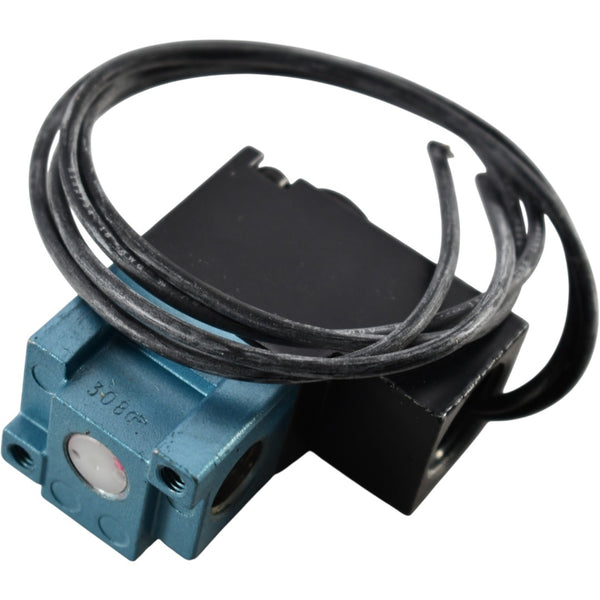 NEW MAC 113B-111CAAA Solenoid Valve 120VAC 1/4 NPT 150 PSI 3-Way Inlin ...
