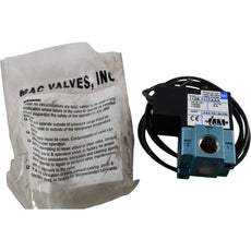 NEW MAC 113B-111CAAA Solenoid Valve 120VAC 1/4 NPT 150 PSI 3-Way Inline