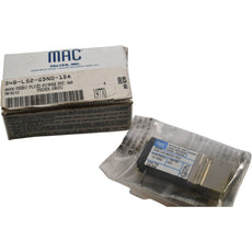 NEW MAC 34B-L52-GDN0-1DA Solenoid Valve 24VDC 1.8W 120 PSI 3-Way Poppet