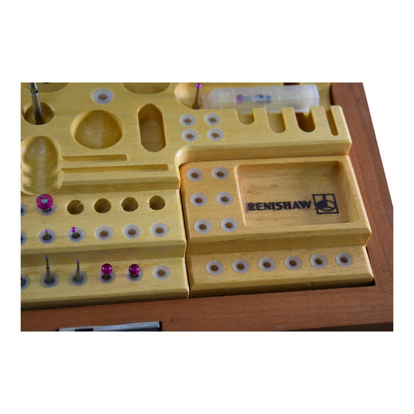 Renishaw CMM Stylus Kit M2 M3 M4 Probes Ruby Ball Tips Wooden Box – VB ...