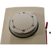 NEW King Electric K101A Single Pole Mechanical Line Voltage Thermostat Almond