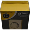 NEW King Electric K101A Single Pole Mechanical Line Voltage Thermostat Almond