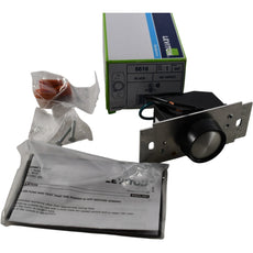 NEW Leviton 6616 Black Trimatron Rotary Fan Speed Control Single Pole 5A 120V