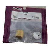 NEW Proline Series BF-708NL 1/8-IN FIP Brass Threaded Cap Fitting 877193