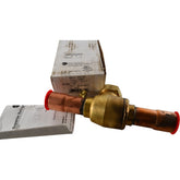 NEW Sherwood 591WAS-11ST Refrigerant Ball Valve 1-1/8 ODS with Access Tap