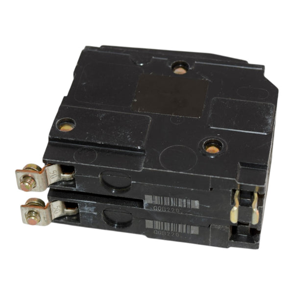 Square D QOB220 2-Pole 20A Bolt-On Miniature Circuit Breaker 120/240V ...