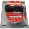 NEW Emerson Appleton EFDC1502MS 2-Pole Manual Contactor Explosion Proof 1/2 Hub