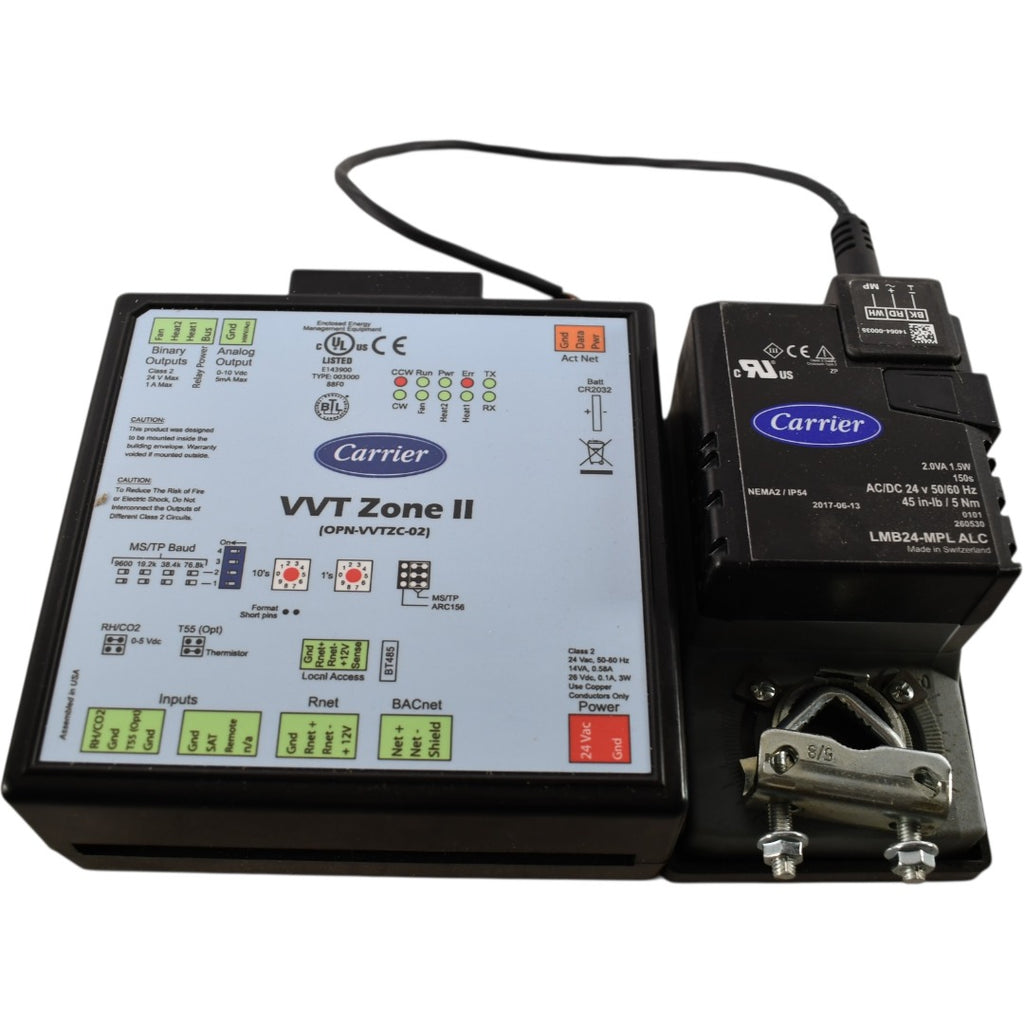 Vvt Controller NEW Carrier OPN-VVTZC-02 i-Vu VVT Zone II Controller LMB24-MPL-ALC Act ...