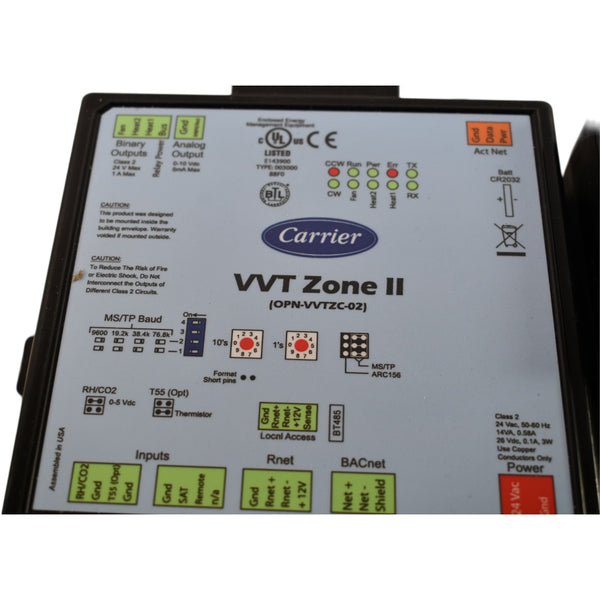 NEW Carrier OPN-VVTZC-02 i-Vu VVT Zone II Controller LMB24-MPL-ALC Act ...