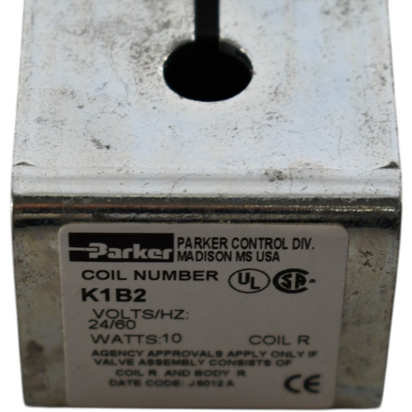 NEW Parker RK1B2 Solenoid Coil Kit 24V 60Hz 10W with Junction Box R-Se ...