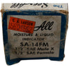 NEW Sporlan SA-14FM See-All Moisture Liquid Indicator 1/2 SAE Female Male Flare