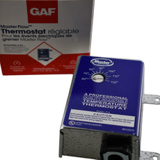 NEW GAF Master Flow PT6 Universal Power Attic Vent Thermostat 120V 15A