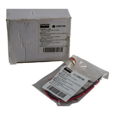 NEW Dayton 22NY46 Amber LED Raised Indicator Light 24 VAC/DC 1/2'' Mounting