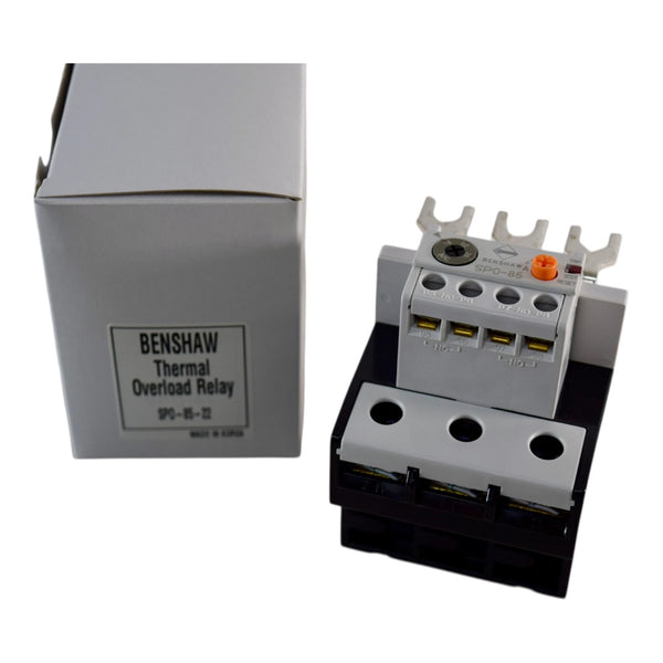 NEW Benshaw SPO-85-22 Thermal Overload Relay 18-26A Motor Protection ...