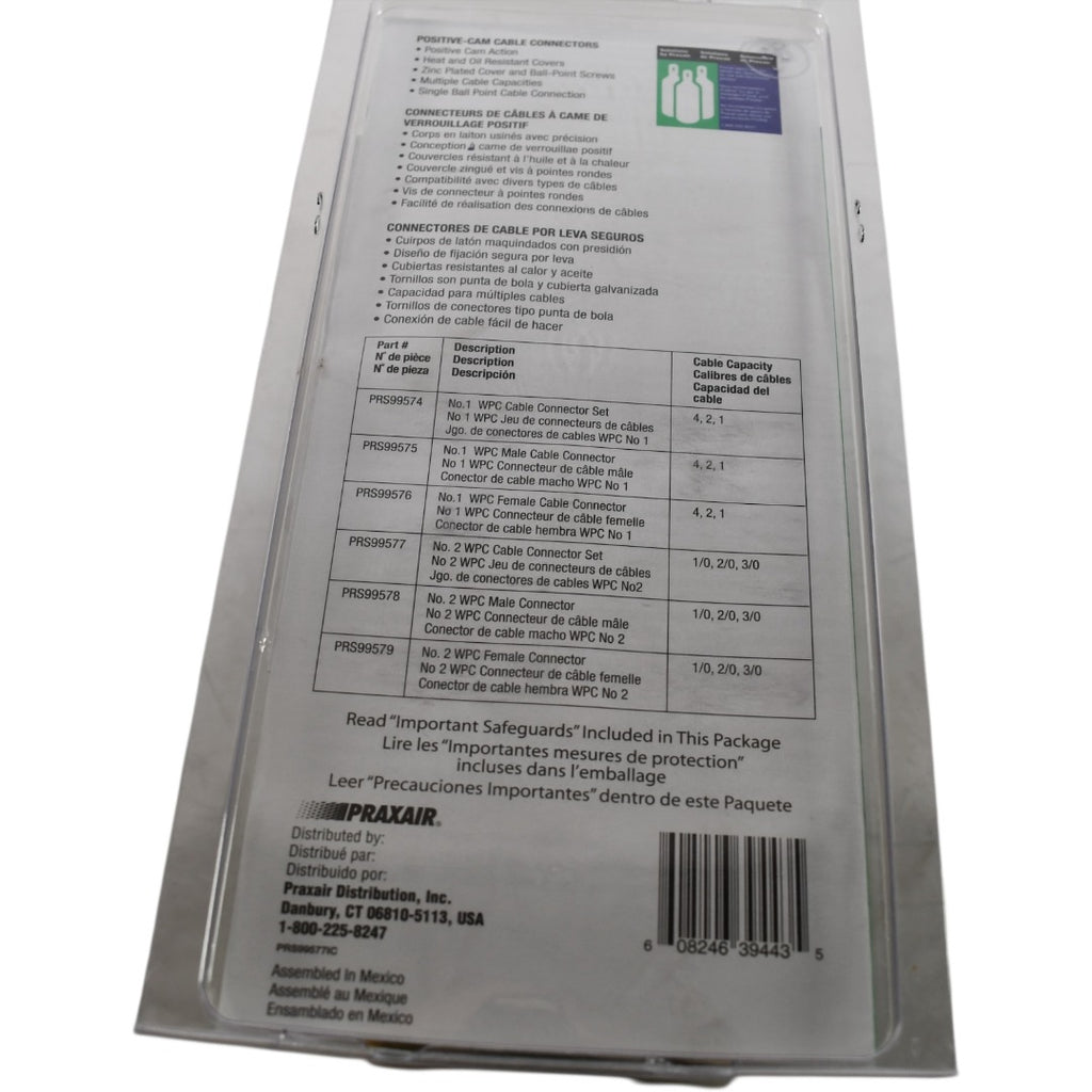 NEW Praxair PRS99577 ProStar No 2 WPC Twist Lock Welding Cable Connect ...