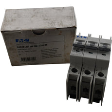 NEW Eaton WMZT3CX0T Miniature Circuit Breaker 0.5A 3 Pole 277V 10kA Type C DIN