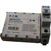 NEW Eaton WMZS1C63 Miniature Circuit Breaker 63A 1 Pole 277V 480V 10kA Type C DIN