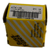 NEW Pack of 9 Bussmann KTK-15 Limitron Fast Acting Midget Fuses 15A 600V