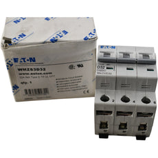 NEW Eaton WMZS3D32 Miniature Circuit Breaker 32A 3 Pole 480Y 277V 10kA Type D DIN